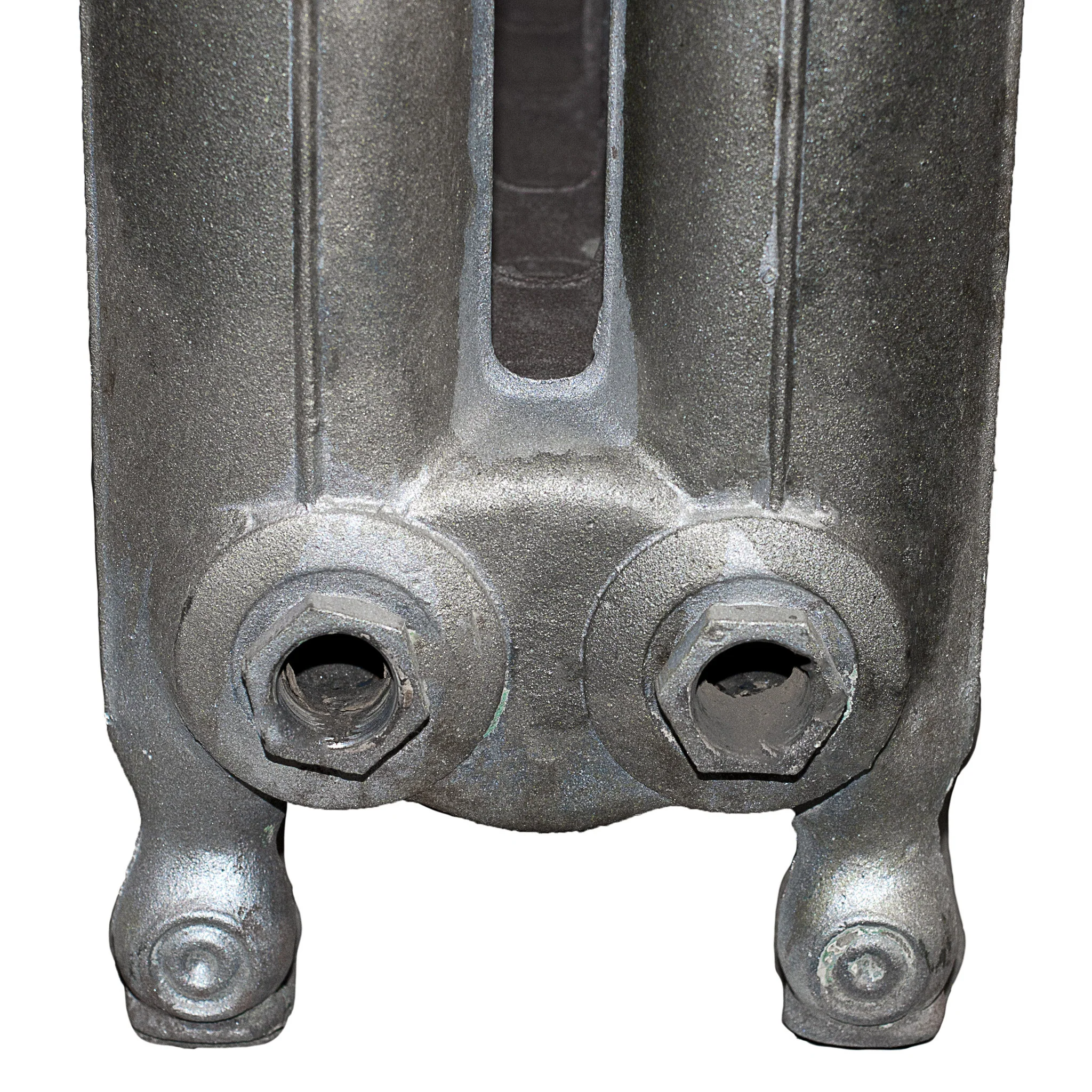 Old Style 2 Column Radiator with Floral Ears - Ht. 26" - Image 3